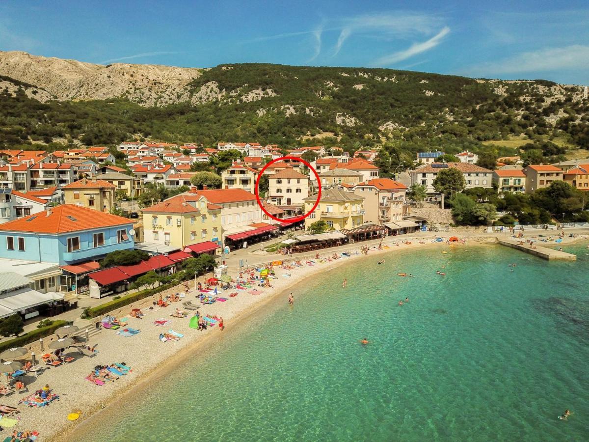 Apartments Marin With Sea View Baška Zewnętrze zdjęcie