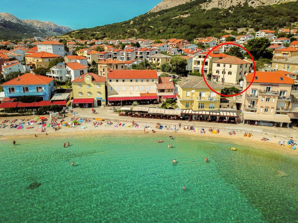 Apartments Marin With Sea View Baška Zewnętrze zdjęcie