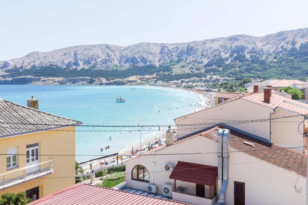 Apartments Marin With Sea View Baška Zewnętrze zdjęcie